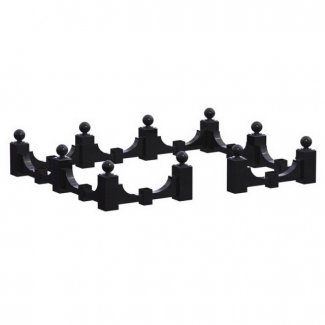 Оградки, цоколя и тп.